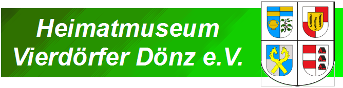 Logo Heimatmuseum Vierdörfer Dönz e.V., Die Wappen der Vier Dörfer