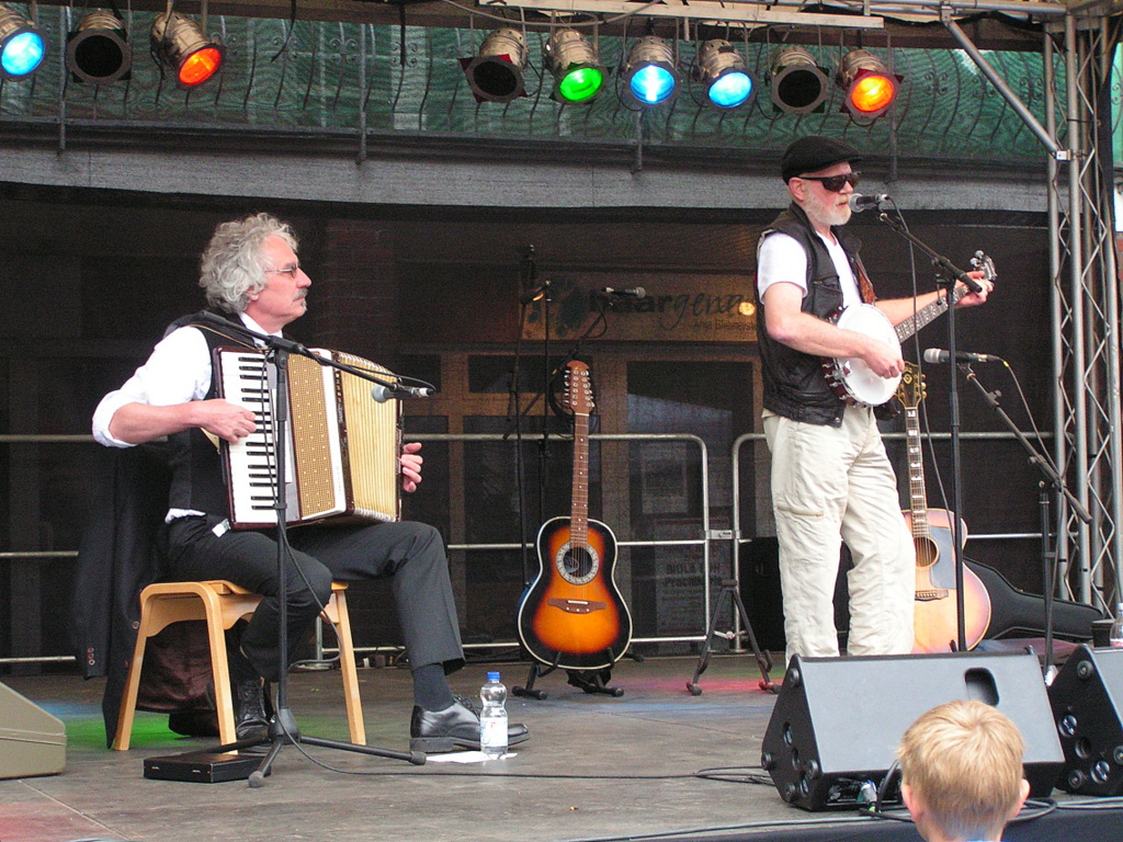 Gerd Ulrich (links) und Mike Connor