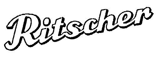 Ritscher-Schriftzug