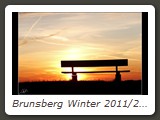 Brunsberg Winter 2011/2012 Sonnenuntergang