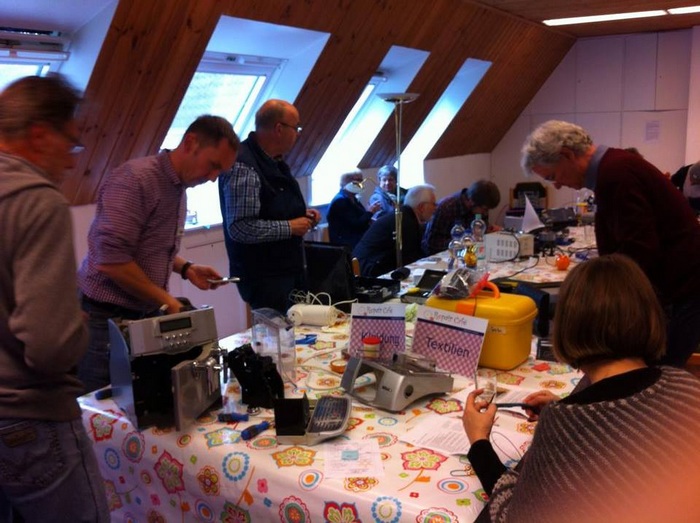 Beim Ersten Sprötzer Repair Café